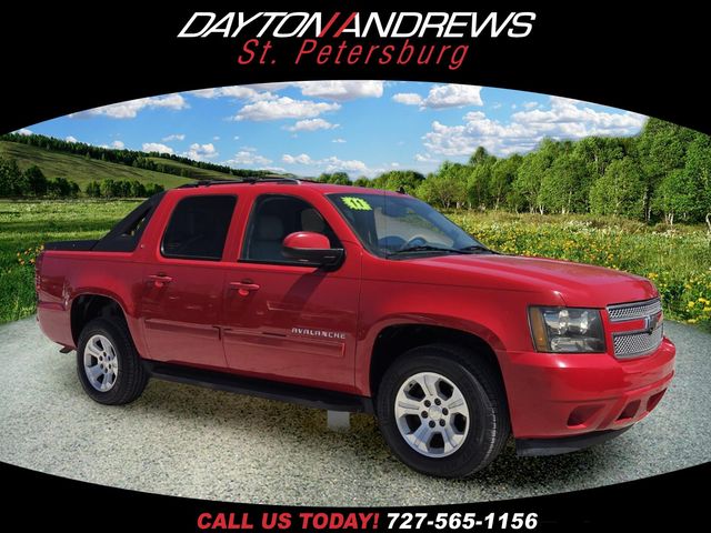 Victory Red 2011 Chevrolet Avalanche LT 4WD Pickup Truck Four-Wheel Drive 6-Speed Automatic