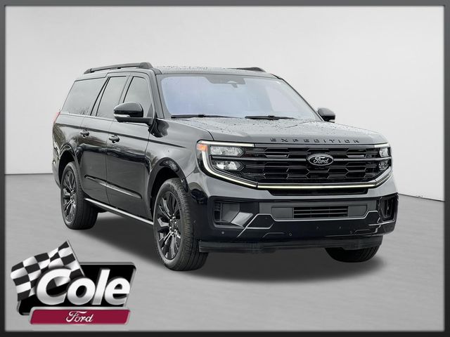 Black Metallic 2025 Ford Expedition MAX Platinum 4WD SUV / Crossover Four-Wheel Drive Automatic