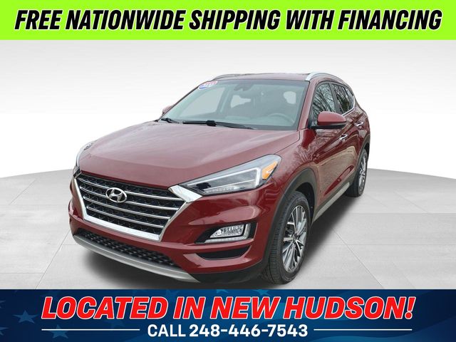 Gemstone Red 2020 Hyundai Tucson Limited AWD SUV / Crossover All-Wheel Drive 6-Speed Automatic