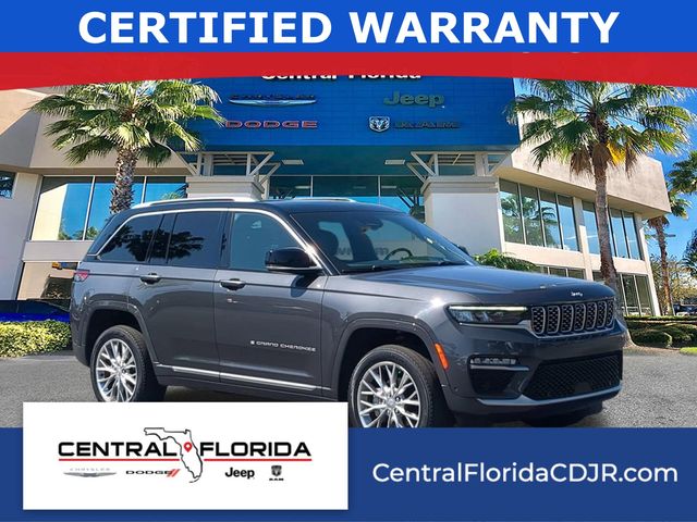 Baltic Gray Metallic Clearcoat 2022 Jeep Grand Cherokee Summit RWD SUV / Crossover 4X2 8-Speed Automatic