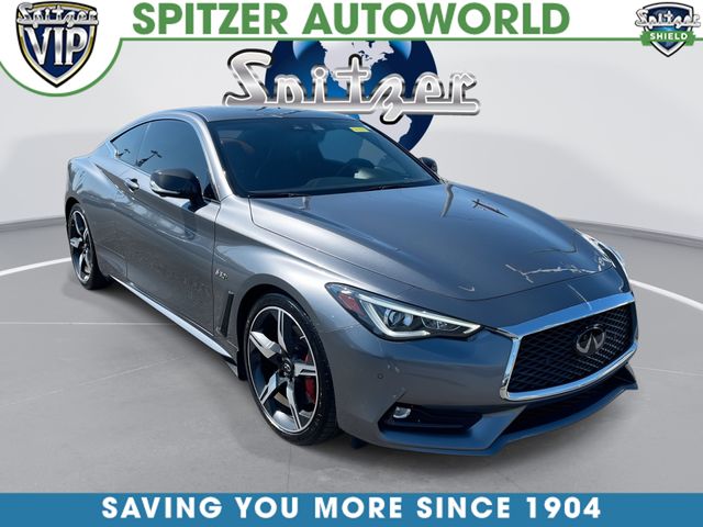 Gray (Graphite Shadow) 2020 INFINITI Q60 Red Sport 400 Coupe AWD Coupe All-Wheel Drive 7-Speed Automatic