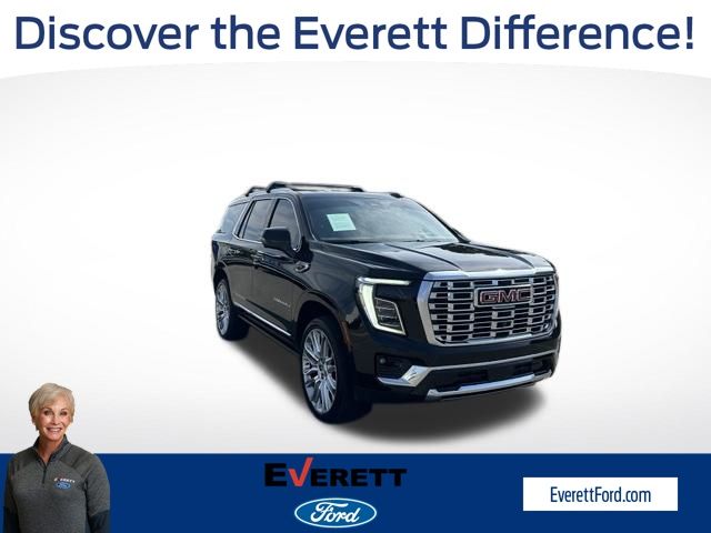 Onyx Black 2025 GMC Yukon SUV / Crossover Four-Wheel Drive