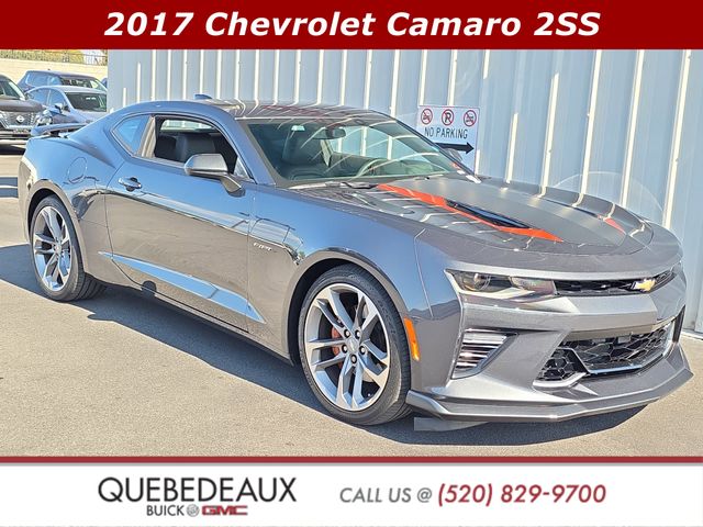 Gray Metallic 2017 Chevrolet Camaro 2SS Coupe RWD Coupe Rear-Wheel Drive 8-Speed Automatic