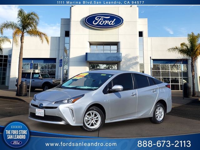 Classic Silver Metallic 2020 Toyota Prius Hatchback Front-Wheel Drive Continuously Variable Transmission