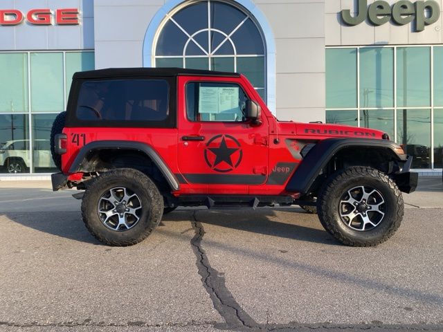 2022 Jeep Wrangler Rubicon - Firecracker Red Clearcoat exterior view 4