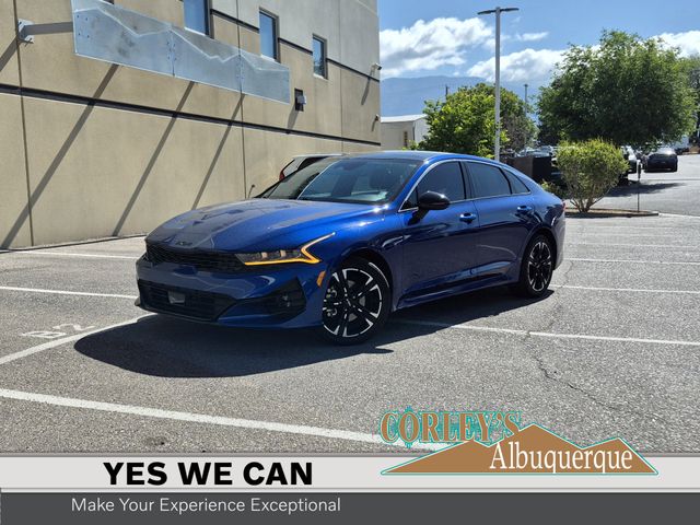 Sapphire Blue 2024 Kia K5 GT-Line FWD Sedan Front-Wheel Drive 8-Speed Automatic