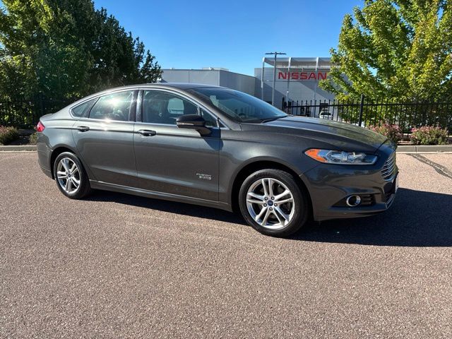 Gray (Magnetic) 2016 Ford Fusion Energi Sedan Front-Wheel Drive Continuously Variable Transmission