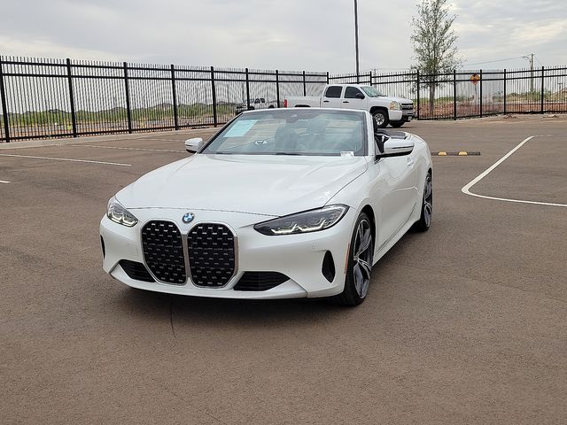 Mineral White Metallic 2024 BMW 4 Series 430i Convertible RWD Convertible Rear-Wheel Drive 8-Speed Automatic