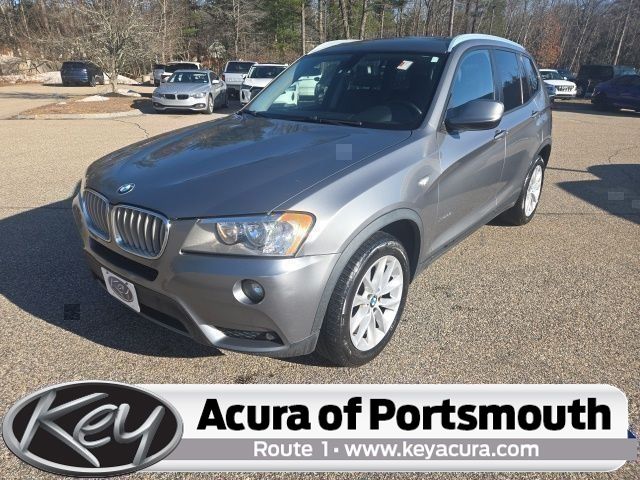 Space Gray Metallic 2013 BMW X3 xDrive28i AWD SUV / Crossover All-Wheel Drive 8-Speed Automatic