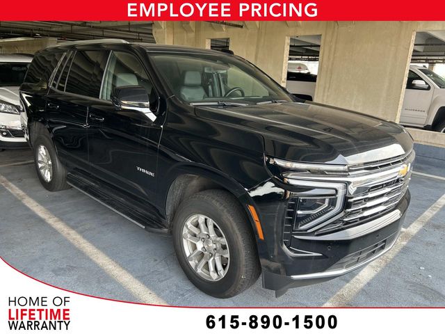 Black 2025 Chevrolet Tahoe SUV / Crossover Four-Wheel Drive 