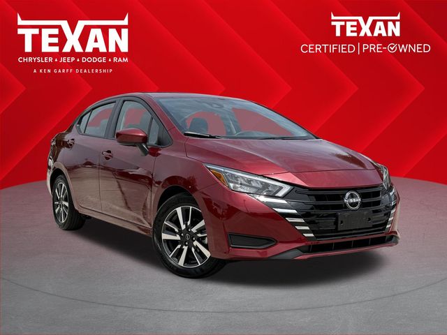 2025 Nissan Versa 1.6 SV Red at Parkway Family Mazda