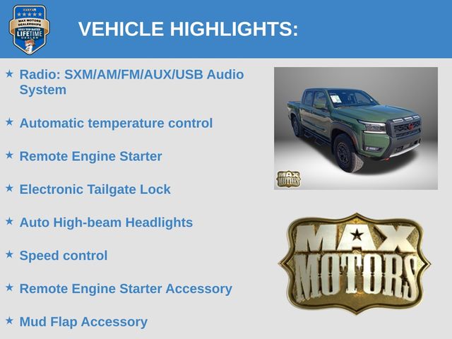 Used 2025 Nissan Frontier Truck