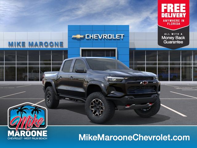 Black 2026 Chevrolet Colorado Pickup Truck Four-Wheel Drive 8-Speed Automatic