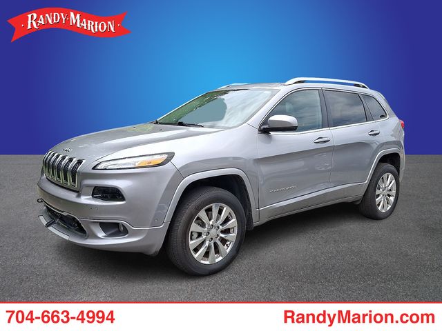 Billet Silver Metallic Clearcoat 2017 Jeep Cherokee Overland 4WD SUV / Crossover Four-Wheel Drive 9-Speed Automatic