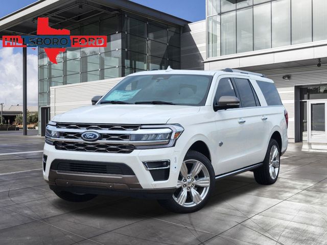 2024 Star White Metallic Tri-Coat Ford Expedition Max King Ranch 4X4 SUV