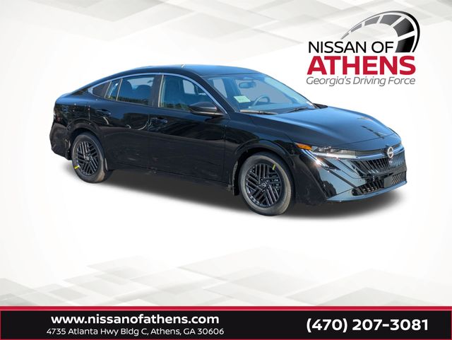 Super Black 2026 Nissan Sentra Sedan Front-Wheel Drive Continuously Variable Transmission
