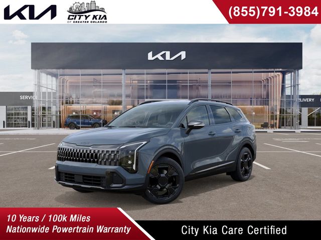 Heritage Blue 2026 Kia Sportage Hybrid SUV / Crossover All-Wheel Drive 6-Speed Automatic