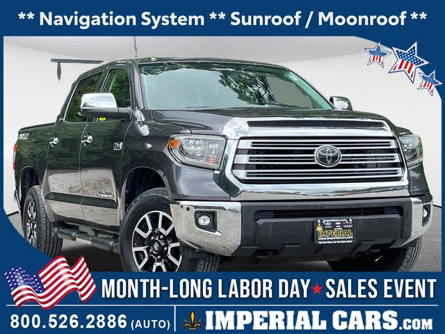 Magnetic Gray Metallic 2018 Toyota Tundra Pickup Truck Four-Wheel Drive 6-Speed Automatic Overdrive