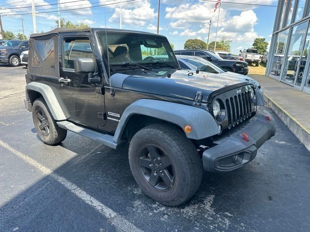Black Clearcoat 2016 Jeep Wrangler SUV / Crossover Four-Wheel Drive 5-Speed Automatic