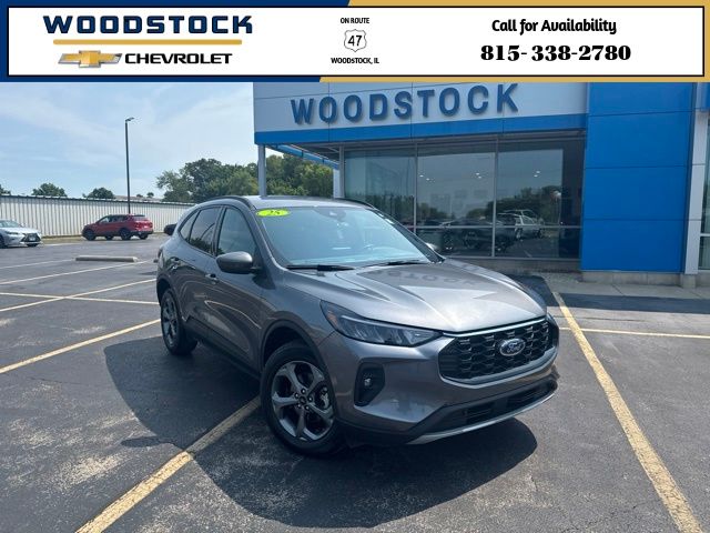 Gray Metallic 2025 Ford Escape SUV / Crossover All-Wheel Drive 8-Speed Automatic