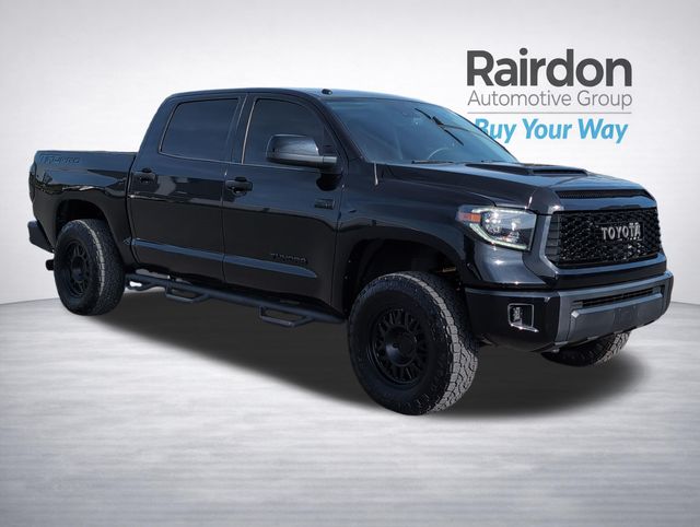Midnight Black Metallic 2019 Toyota Tundra Pickup Truck Four-Wheel Drive 6-Speed Automatic