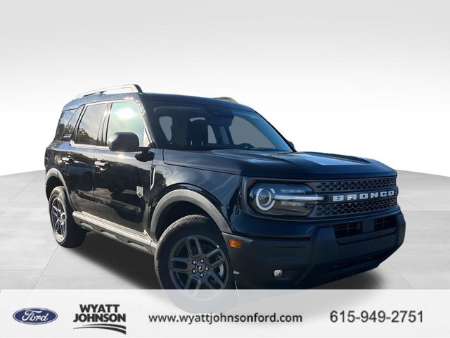 Shadow Black 2025 Ford Bronco Sport Big Bend AWD SUV / Crossover All-Wheel Drive 8-Speed Automatic
