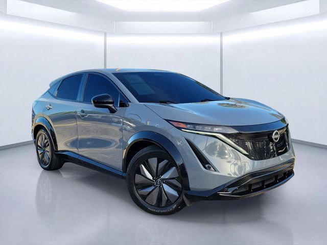 Boulder Gray Pearl 2024 Nissan Ariya SUV / Crossover All-Wheel Drive Continuously Variable Transmission