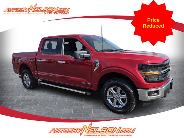 Red Metallic 2025 Ford F-150 Pickup Truck Four-Wheel Drive Automatic