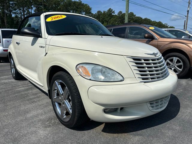 Cool Vanilla 2005 Chrysler PT Cruiser Convertible Front-Wheel Drive 4-Speed Automatic