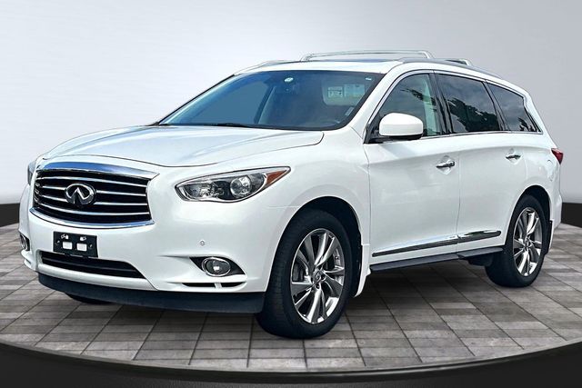 Moonlight White 2014 INFINITI QX60 AWD SUV / Crossover All-Wheel Drive Continuously Variable Transmission
