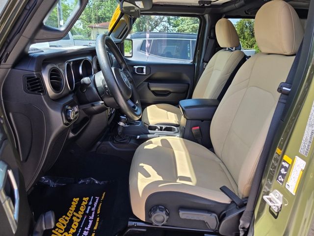 2021 Jeep Wrangler Unlimited Willys - Sarge Green Clearcoat exterior view 11