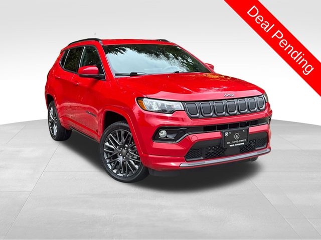 Redline Pearlcoat 2022 Jeep Compass SUV / Crossover Four-Wheel Drive 9-Speed Automatic