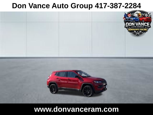 Red Hot Pearlcoat 2026 Jeep Compass Latitude 4WD SUV / Crossover Four-Wheel Drive 8-Speed Automatic
