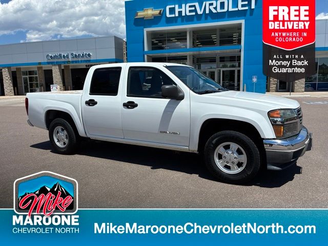 Olympic White 2005 GMC Canyon Pickup Truck 4-Speed Automatic Overdrive