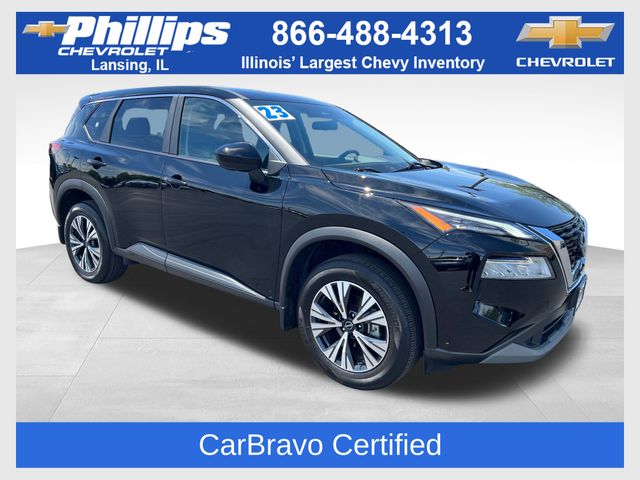 Super Black 2023 Nissan Rogue SUV / Crossover All-Wheel Drive Continuously Variable Transmission