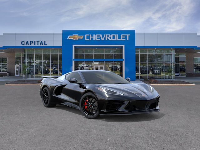 Black 2026 Chevrolet Corvette Stingray 2LT Coupe RWD Coupe Rear-Wheel Drive 8-Speed Dual Clutch