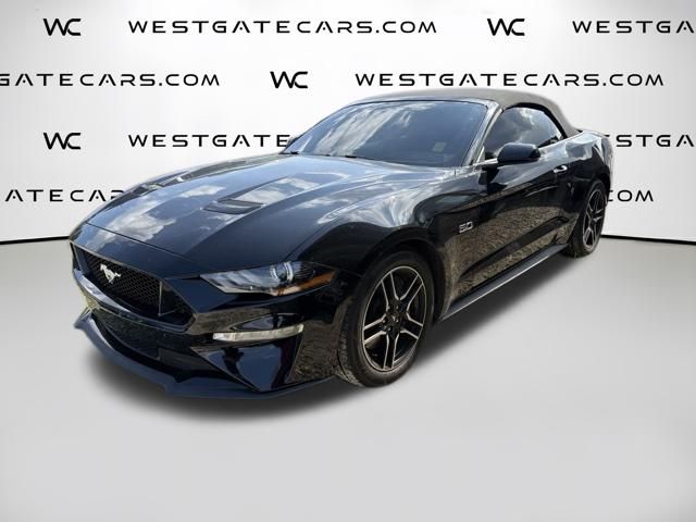 Shadow Black 2020 Ford Mustang Convertible Rear-Wheel Drive Automatic
