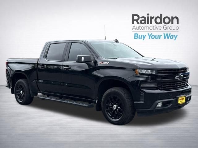 Black 2019 Chevrolet Silverado 1500 Pickup Truck Four-Wheel Drive 8-Speed Automatic
