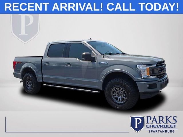 Gray Metallic 2019 Ford F-150 XLT SuperCrew 4WD Pickup Truck Four-Wheel Drive Automatic