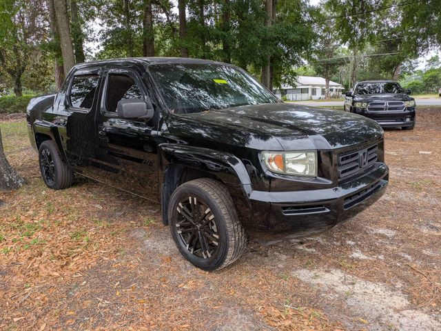 Formal Black 2007 Honda Ridgeline RTL Pickup Truck All-Wheel Drive 5-Speed Automatic