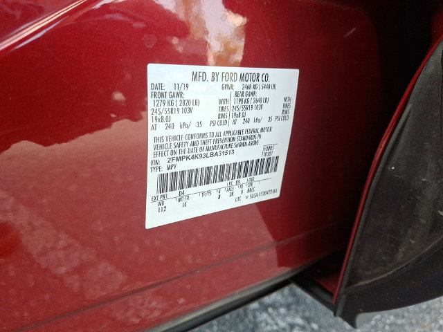 Used 2020 Ford Edge SUV