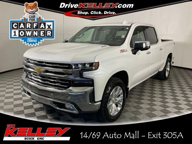 White (Iridescent Pearl Tricoat) 2022 Chevrolet Silverado 1500 Pickup Truck Four-Wheel Drive Automatic