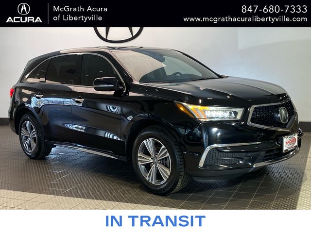 Majestic Black Pearl 2019 Acura MDX SH-AWD SUV / Crossover All-Wheel Drive 9-Speed Automatic