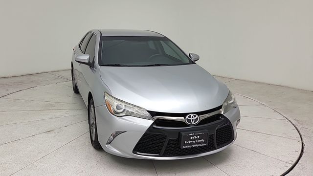 2017 Toyota Camry SE Silver at Durrett Motor Company