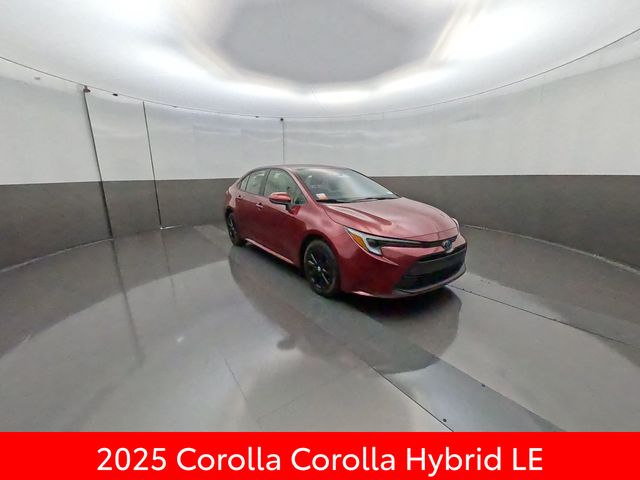 Red (Ruby Flare Pearl) 2025 Toyota Corolla Hybrid Sedan Front-Wheel Drive Continuously Variable Transmission