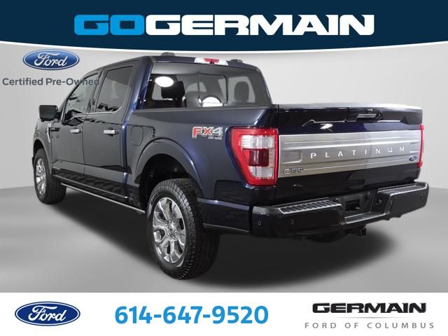 Certified Used 2023 Blue Ford Platinum image 9