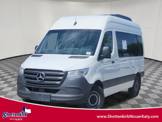 Gray White 2024 Mercedes-Benz Sprinter Van Rear-Wheel Drive 9-Speed Automatic
