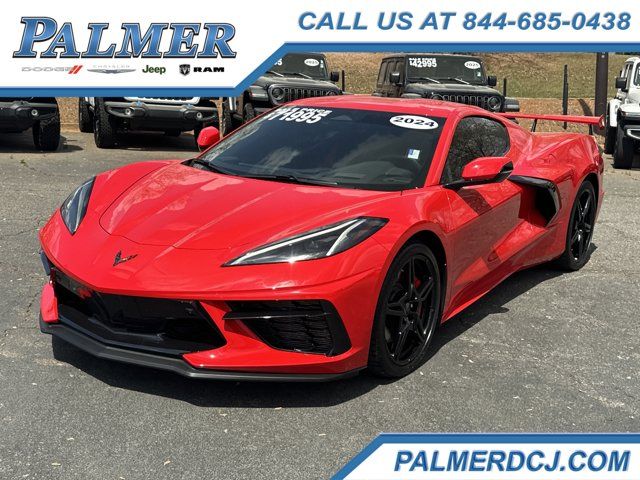 Torch Red 2024 Chevrolet Corvette Stingray 2LT Coupe RWD Coupe Rear-Wheel Drive 8-Speed Dual Clutch
