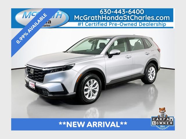 Lunar Silver Metallic 2024 Honda CR-V LX AWD SUV / Crossover All-Wheel Drive Continuously Variable Transmission