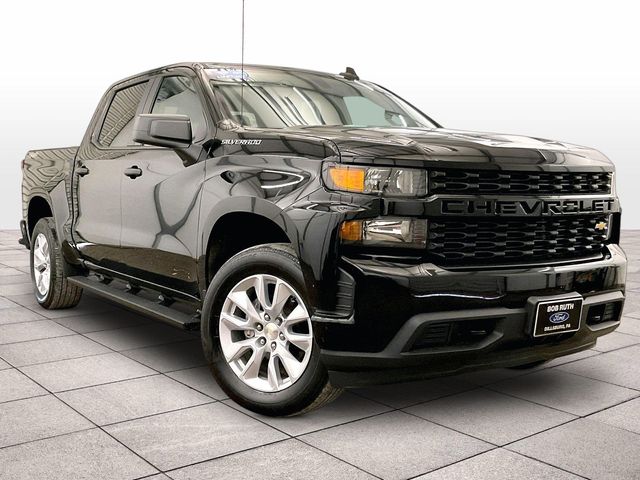 2020 Chevrolet Silverado 1500 Custom Black at Phil Fitts Ford